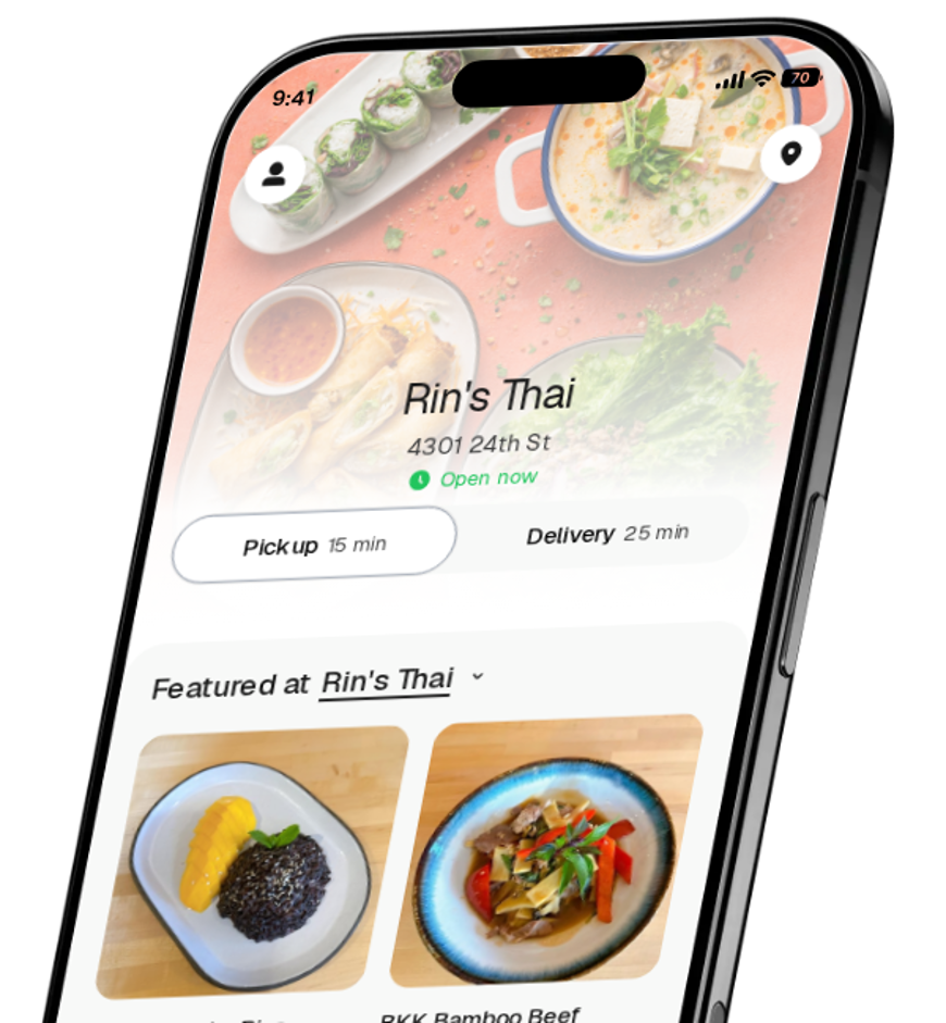 Rin's Thai app preview